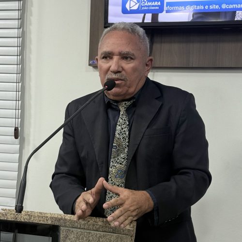 Vereador Mestre Raimundo apresenta indicações para ampliar saneamento e Arenas Esportivas em João Câmara/RN