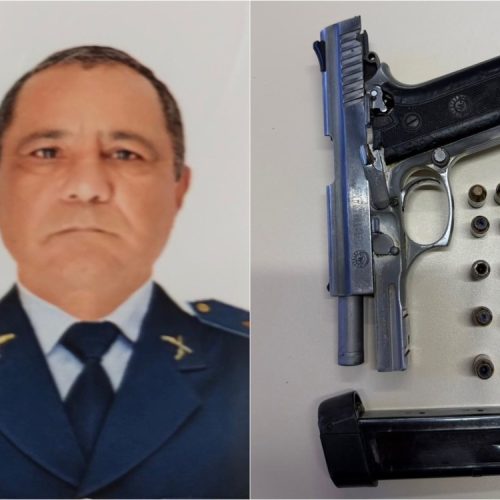 Polícia prende suspeito de matar subtenente da reserva da PM no RN e recupera arma da vítima