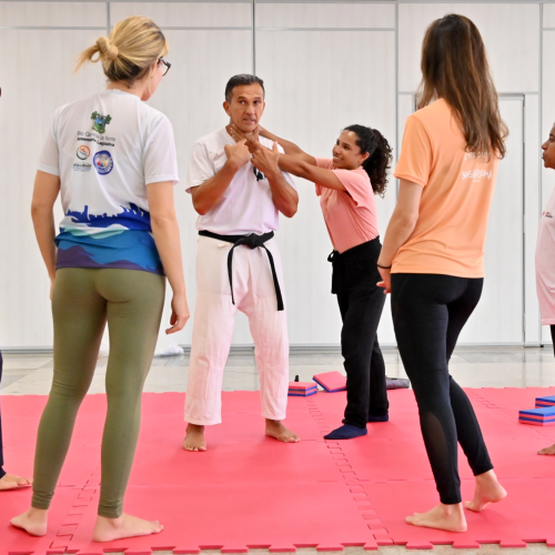 Projeto Mulher Segura ensina técnicas de defesa pessoal para servidoras do Legislativo