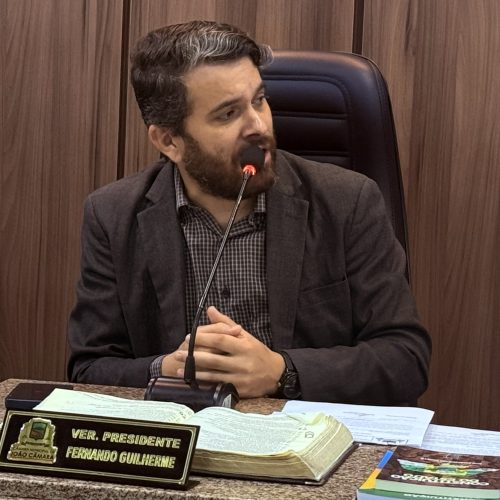 Vereador Fernando Guilherme solicita pediatra para Hospital Regional de João Câmara e requerimento é aprovado por unanimidade