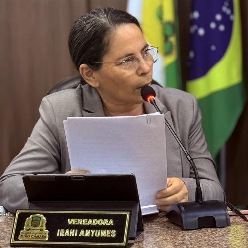 Vereadora Irani Antunes solicita melhoria na estrada do Assentamento Açucena até a BR-406 em João Câmara