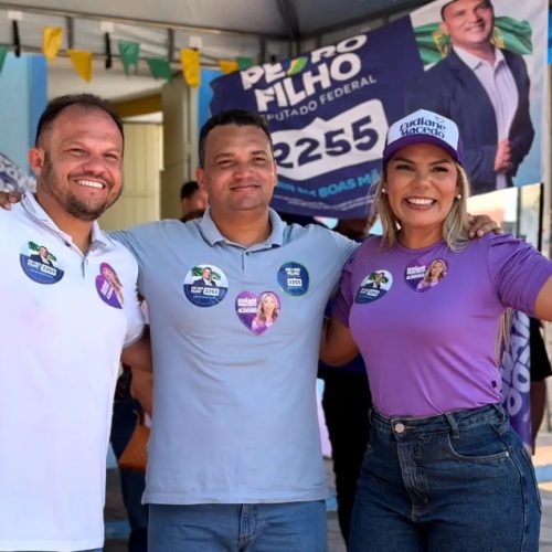 Pedro Filho comanda carreata em Macau e fortalece campanha na região salineira