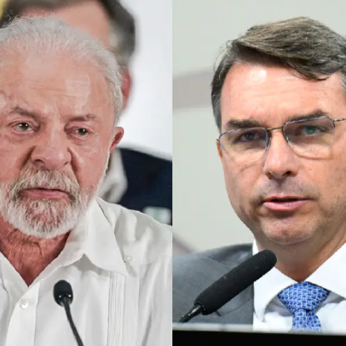 PESQUISA FUTURA/APEX: Flávio Bolsonaro tem 46,9% contra 44,4% de Lula no 2º turno