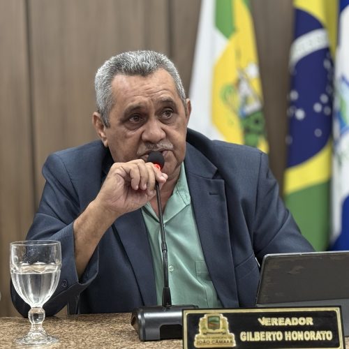 Vereador Gilberto Honorato solicita obras de calçamento para Morada Nova e Cohab