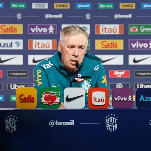 Ancelotti anuncia escalação do Brasil para amistoso com o Panamá neste domingo (31)