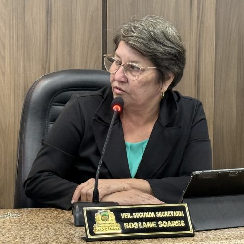 Vereadora Rosiane Soares tem requerimentos aprovados para adquirir veículo para Defesa Civil e instalar faixa de pedestre em frente à ACAPORD