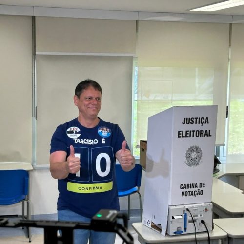 Tarcísio de Freitas, do Republicanos, é reeleito governador de São Paulo