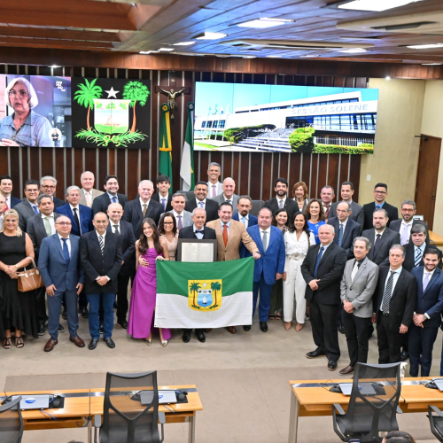 Cardiologista Álvaro Barros recebe título de cidadão potiguar na Assembleia Legislativa