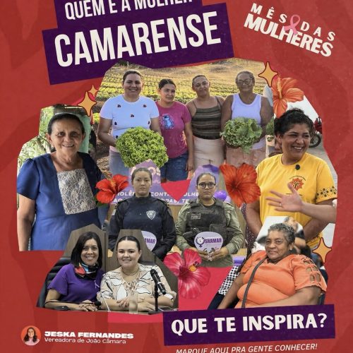 Dia Internacional da Mulher: Homenagem da vereadora Jeska Fernandes