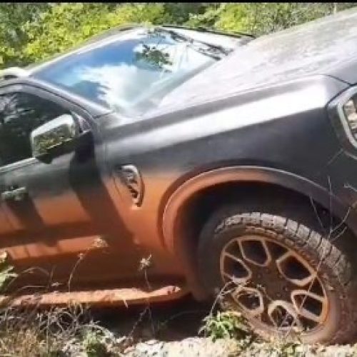 Polícia Militar recupera veículo roubado em João Câmara abandonado em Boa Cica, Touros